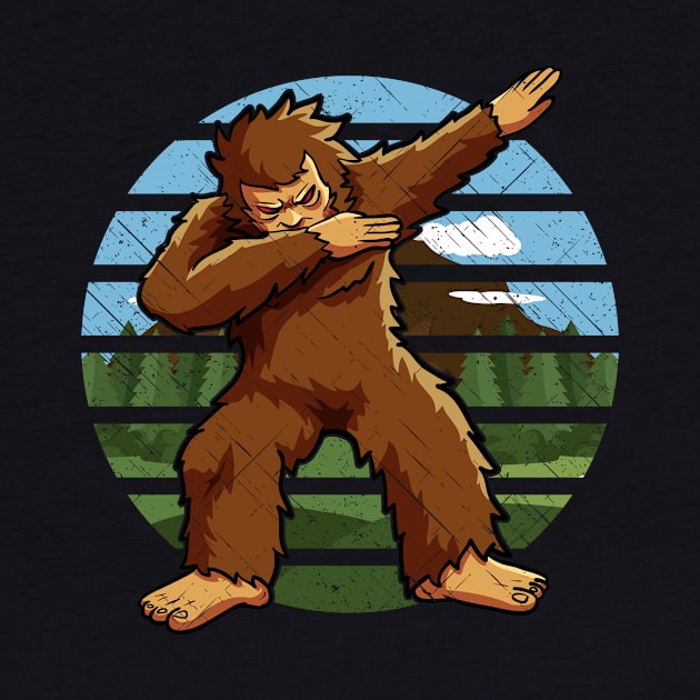 Dabbing Bigfoot Sasquatch Dance by RadStar